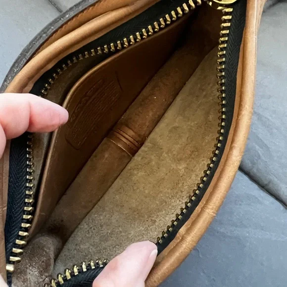 Vintage Coach Bonnie Cashin British Tan Putty? Basic Bag - Picture 11 of 13